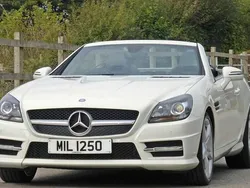 White Used 2012 Mercedes SLK200 AMG Cabriolet | £10,995 (A bit pricey)