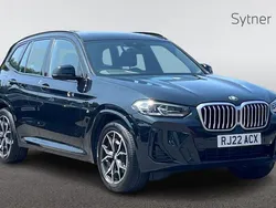 Black Used 2022 BMW X3 M Sport SUV | £38,000 (Fair price)