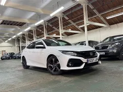 White Used 2018 Honda Civic EX Hatchback | £9,994 (A bit pricey)
