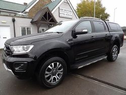 Black Used 2022 Ford Ranger Wildtrack Pickup | £16,995 (Fair price)