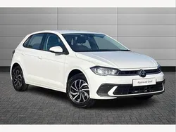 Pure white Used 2024 VW Polo Life Hatchback | £17,495 (Good price)