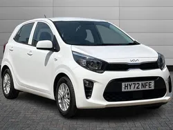 White Used 2022 Kia Picanto 2 Hatchback | £12,950 (Fair price)