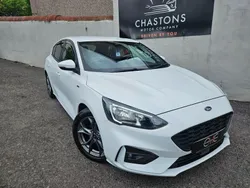 White Used 2019 Ford Focus ST-Line Hatchback | £12,299 (Fair price)