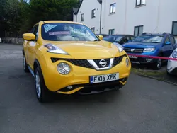 Yellow Used 2015 Nissan Juke Acenta SUV | £4,995 (Good price)