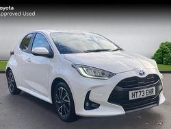 White Used 2024 Toyota Yaris Hybrid Design Hatchback | £17,668 (Fair price)