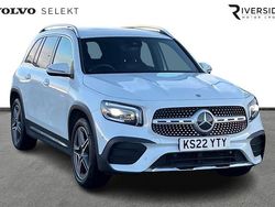 White Used 2022 Mercedes GLB200 AMG line SUV | £25,150 (Fair price)