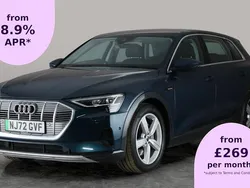 Blue Used 2022 Audi e-tron Design SUV | £19,279 (Fair price)