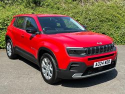 Red Used 2024 Jeep Avenger Altitude SUV | £18,395 (Fair price)