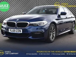 Blue Used 2020 BMW 520 M Sport Sedan | £18,699 (Good price)