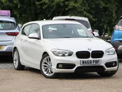 White Used 2018 BMW 120 Sport Line Hatchback | £12,980 (Super price)