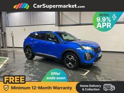 Blue Used 2024 Peugeot e-2008 Allure SUV | £17,497 (A bit pricey)