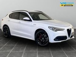 White Used 2021 Alfa Romeo Stelvio Veloce SUV | £23,595 (A bit pricey)