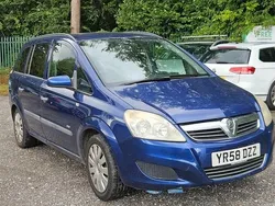Blue Used 2008 Vauxhall Zafira MPV | £795 (Good price)