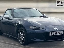 Blue Used 2021 Mazda MX5 Inclusive Cabriolet | £19,291 (Good price)