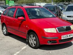Red Used 2006 Skoda Fabia Ambiente Estate | £1,495 (Fair price)