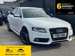 White Used 2010 Audi S4 Design Sedan | £8,990 (Expensive)