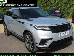 Silver metallic Used 2021 Land Rover Range Rover Velar SE Dynamic SUV | £30,795 (Good price)