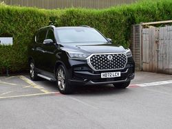 Black Used 2022 Ssangyong (KGM) Rexton SUV | £30,990