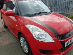 Red Used 2010 Suzuki Swift SZ3 Hatchback | £2,595 (Fair price)