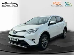 Metallic pearl white Used 2016 Toyota RAV4 Hybrid Business Edition SUV | £13,795 (Good price)