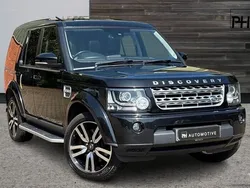 Black Used 2016 Land Rover Discovery 4 HSE SUV | £22,460 (A bit pricey)