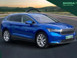 Blue Used 2021 Skoda Enyaq iV ecoSuite SUV | £21,700 (Fair price)