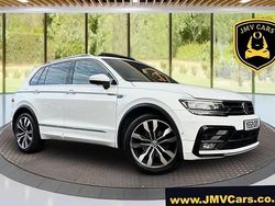 White Used 2019 VW Tiguan R-line SUV | £18,975 (Fair price)