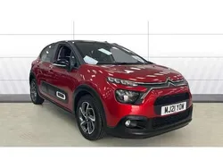 Red Used 2021 Citroën C3 PureTech Hatchback | £10,570 (Fair price)
