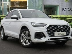 White Used 2022 Audi Q5 Sportback S-Line SUV | £31,950 (Good price)