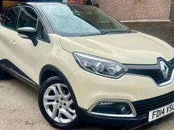 Cream Used 2014 Renault Captur Dynamique SUV | £5,495 (Fair price)