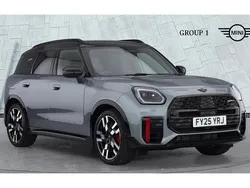Smokey green Used 2025 Mini John Cooper Works Countryman SUV | £41,495 (A bit pricey)