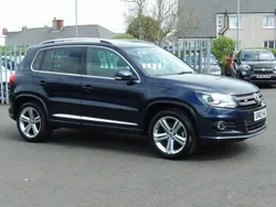 Blue Used 2013 VW Tiguan R-line SUV | £7,990 (Fair price)