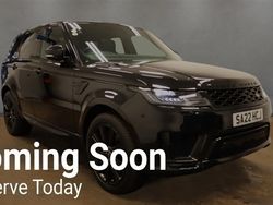 Santorini black Used 2022 Land Rover Range Rover Sport HSE Dynamic SUV | £45,495 (A bit pricey)