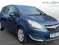 Blue Used 2016 Vauxhall Meriva Club MPV | £8,389 (A bit pricey)