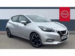 Silver Used 2021 Nissan Micra Acenta Hatchback | £10,749 (Fair price)