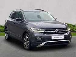 Grey Used 2022 VW T-Cross Black Edition SUV | £17,043 (Fair price)