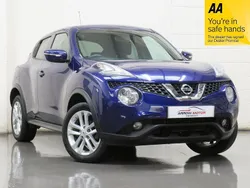Blue Used 2015 Nissan Juke Acenta Premium SUV | £7,495 (Fair price)