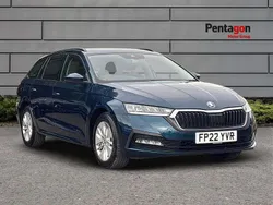 Blue Used 2022 Skoda Octavia SE Technology Estate | £16,395 (Fair price)