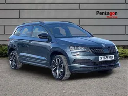 Grey Used 2019 Skoda Karoq SportLine SUV | £17,214 (Fair price)