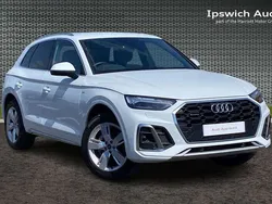 White Used 2022 Audi Q5 S-Line SUV | £30,094 (Super price)