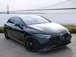 Obsidian black metallic Used 2023 Mercedes EQE300 AMG Line Premium Plus Sedan | £40,498