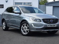 Silver Used 2015 Volvo XC60 SE Lux SUV | £9,995 (Good price)