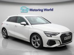 White Used 2022 Audi A3 S-Line Hatchback | £19,200 (Fair price)