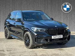 Black Used 2021 BMW X5 M Sport SUV | £40,135 (Fair price)