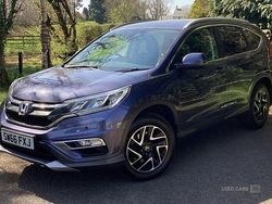 Blue Used 2016 Honda CR-V SE Plus SUV | £8,995 (Fair price)