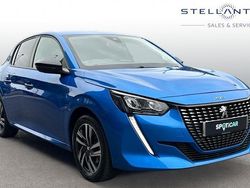 Blue Used 2022 Peugeot 208 Allure+ Hatchback | £11,129 (Fair price)