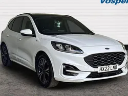 White Used 2022 Ford Kuga ST-Line X SUV | £22,490 (A bit pricey)