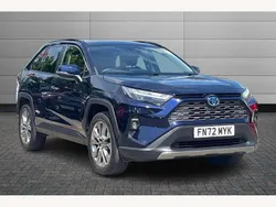 Blue Used 2022 Toyota RAV4 Hybrid SUV | £26,850 (Fair price)