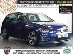 Blue Used 2019 VW Golf VII GTI Hatchback | £18,489 (Good price)