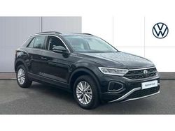 Black Used 2022 VW T-Roc Life SUV | £20,844 (Fair price)